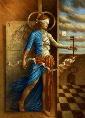 Threshold III - oil on canvas - 95 x 65 cm - 2004 - SOLD - available as limited edition