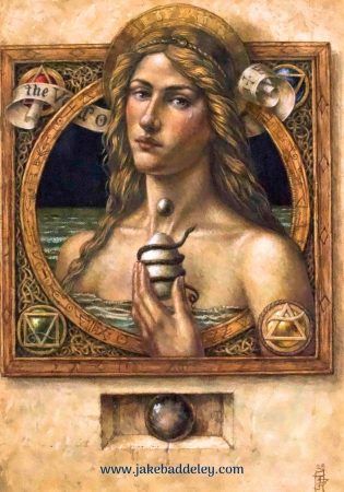 Jake Baddeley - The Elements - The Void - oil on panel - 50 x 35 cm - 2025