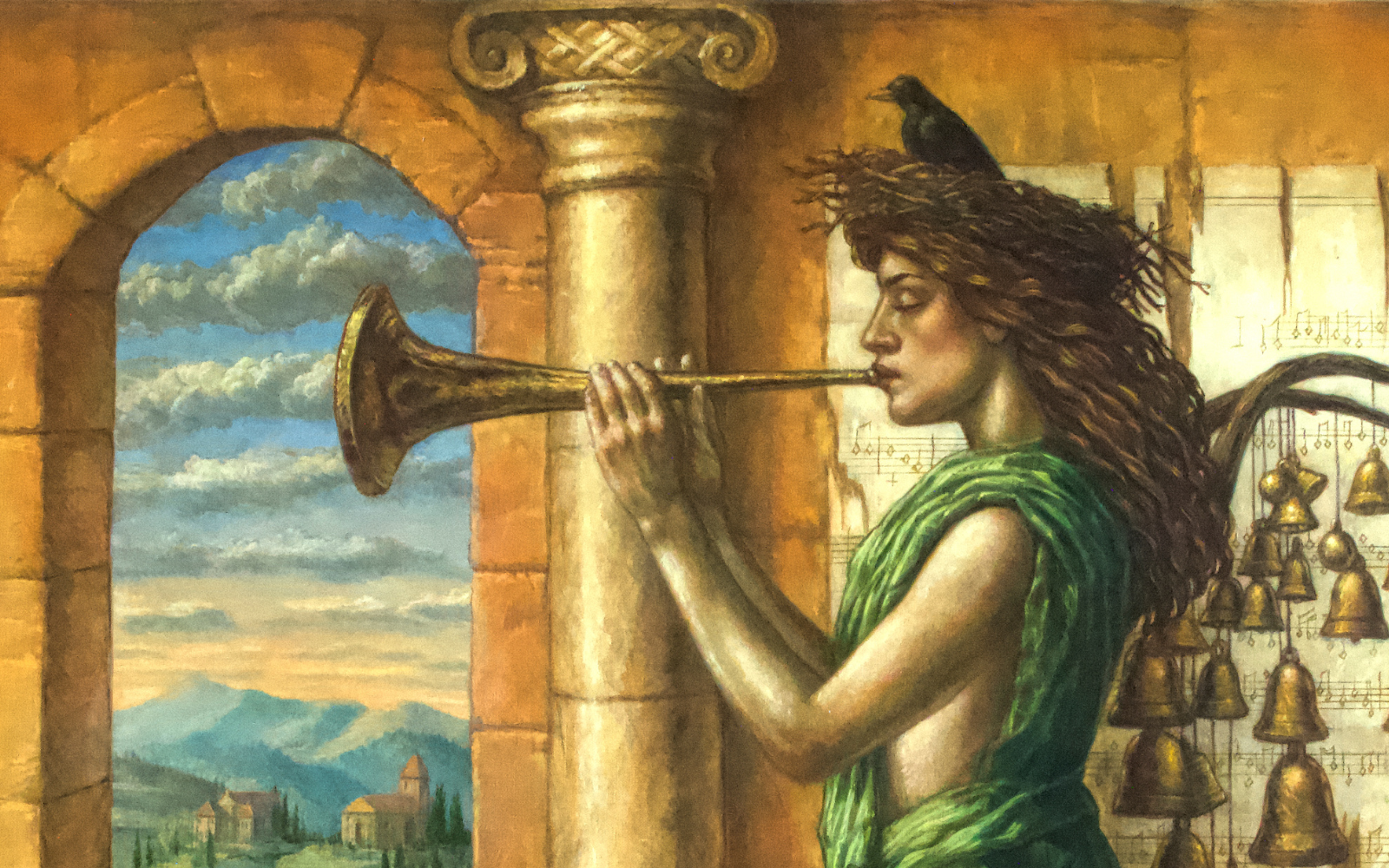 Jake Baddeley - Trumpets & Bells - detail - featured image blogpost