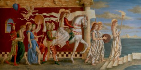 The Procession - oil paint on canvas - 70 x 140 cm - 2016 - Commission