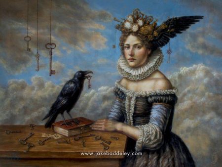 Jake Baddeley - Keys for Crows - oil on canvas - 80 x 60 cm - 2026 - available