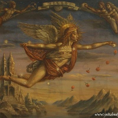 Jake Baddeley - Virgo - oil on canvas - 90 x 70 cm - 2014