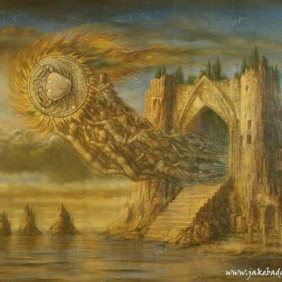 Jake Baddeley - Cancer - oil on canvas - 90 x 70 cm - 2014