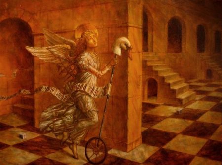 Jake Baddeley -If Swans Could Sing - 90 x 70 cm - 2011 - SOLD