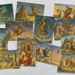 Zodiac Postcard Series